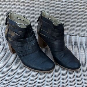Josef Seibel Black Ankle Booties